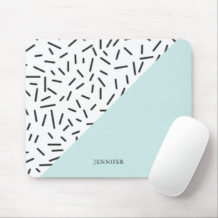 Fun Abstract Pattern Personalised Mouse Mat