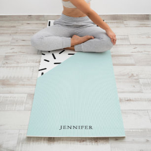 Fun Abstract Pattern Personalised Yoga Mat