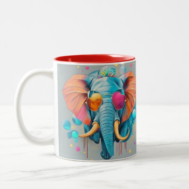 Fun AI Fantasy Animal Mug (Left)