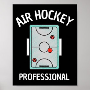 Fun Air Hockey  For Men Women Kids Hockey Table  Poster