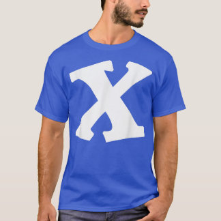 Fun Alphabet Letter X Kindergarten Teacher Cute In T-Shirt
