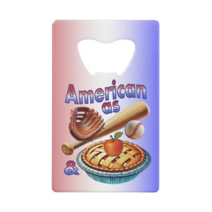 Fun American as Baseball & Apple Pie