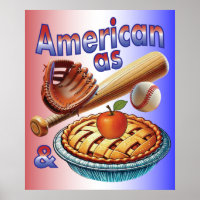 Fun American as Baseball & Apple Pie