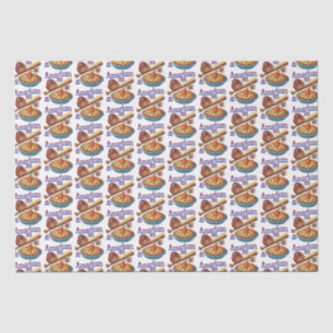 Fun American as Baseball & Apple Pie Tissue Paper