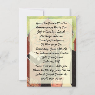 FUN ~ American Gothic Anniversary Party Invitation