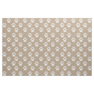 Fun and Adorable Pet Paws Pattern Fabric