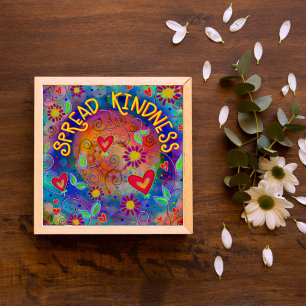 Fun and Cheerful Spread Kindness Classroom Poster