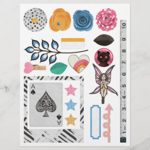 Fun and Cute Collection of Ephemera for Papercraft