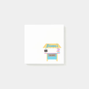 Fun and Cute Tiki Bar Post-it Notes