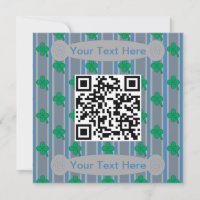 Fun and Fancy 4 Leaf Clover QR Code