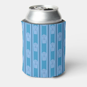 Fun and Fancy Blue Popcorn Can Cooler