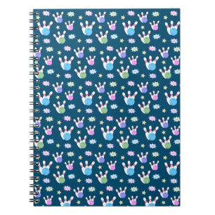 Fun and Fancy Bowling Pattern Notebook
