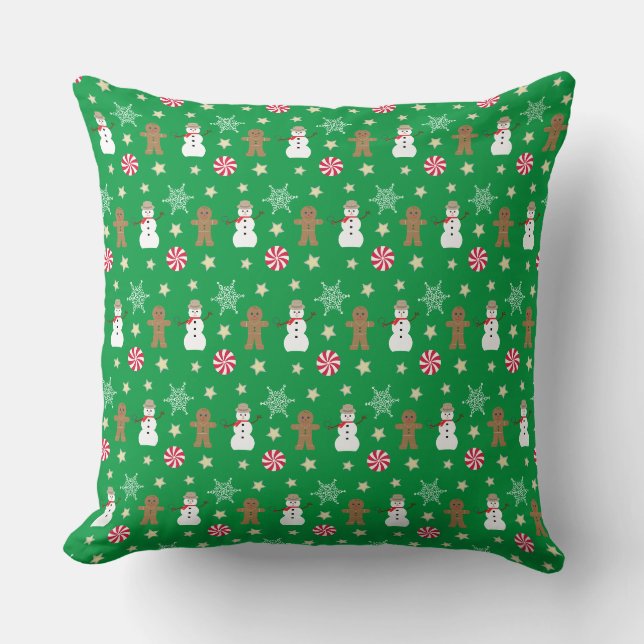 Fun and Fancy Christmas Cushion (Front)