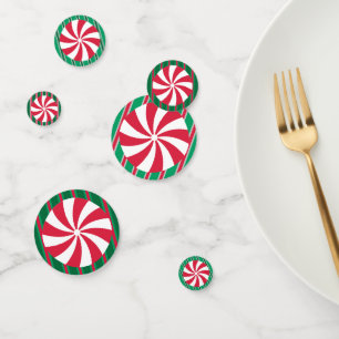 Fun and Fancy Christmas Peppermint Candy Confetti