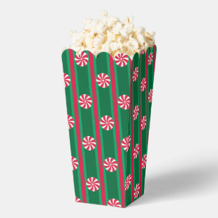 Fun and Fancy Christmas Peppermint Popcorn Favour Box