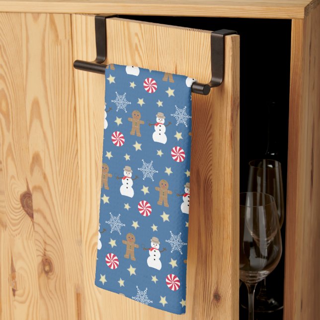 Fun and Fancy Christmas Tea Towel (Thirds Fold)