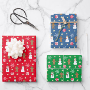 Fun and Fancy Christmas Wrapping Paper Sheet