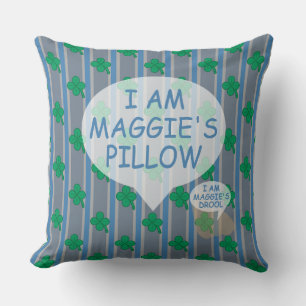 Fun and Fancy Customisable 4 Leaf Clover Cushion