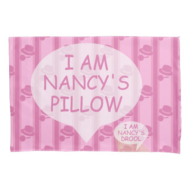 Fun and Fancy Customisable Detective Pillowcase (Front)