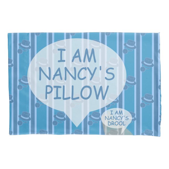 Fun and Fancy Customisable Detective Pillowcase (Front)