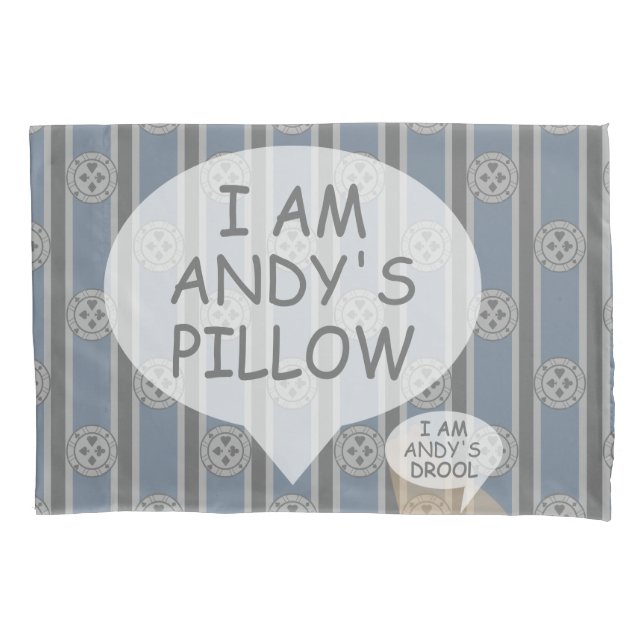 Fun and Fancy Customisable Poker Chip Pillowcase (Front)