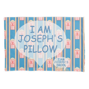 Fun and Fancy Customisable Popcorn Pillowcase