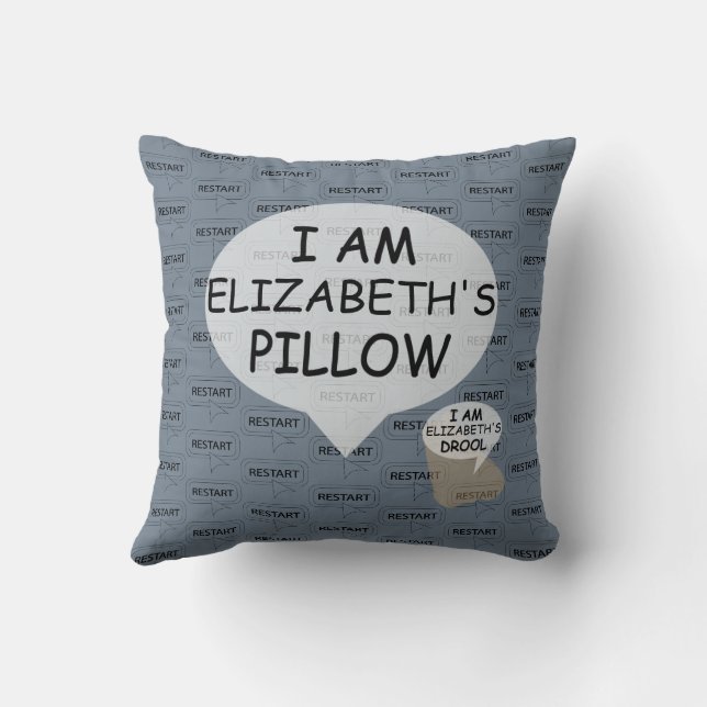 Fun and Fancy Customisable Restart Cushion (Back)