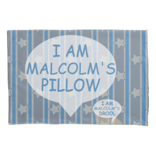 Fun and Fancy Customisable Star Striped Pillowcase