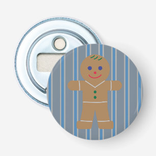 Fun and Fancy Gingerbread Man Bottle Opener