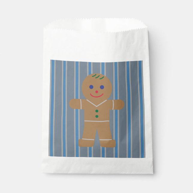 Fun and Fancy Gingerbread Man Favour Bags (Front)