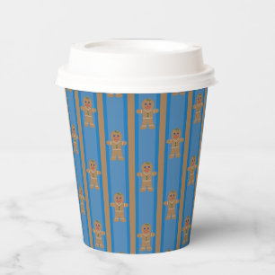 Fun and Fancy Gingerbread Man Paper Cups