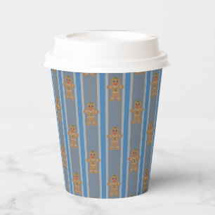 Fun and Fancy Gingerbread Man Paper Cups