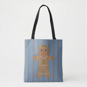 Fun and Fancy Gingerbread Man Tote Bag