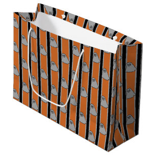 Fun and Fancy Halloween Ghosts Large Gift Bag