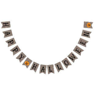 Fun and Fancy Halloween Pumpkins Bunting