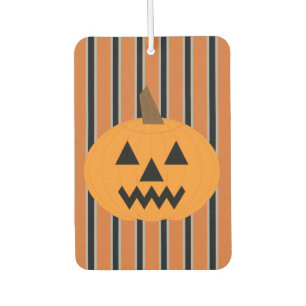 Fun and Fancy Halloween Pumpkins Car Air Freshener