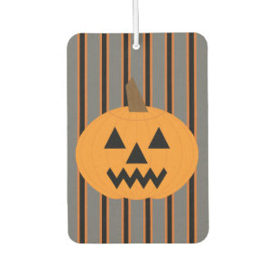 Fun and Fancy Halloween Pumpkins Car Air Freshener