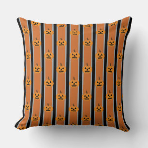 Fun and Fancy Halloween Pumpkins Cushion