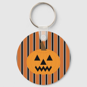Fun and Fancy Halloween Pumpkins Key Ring