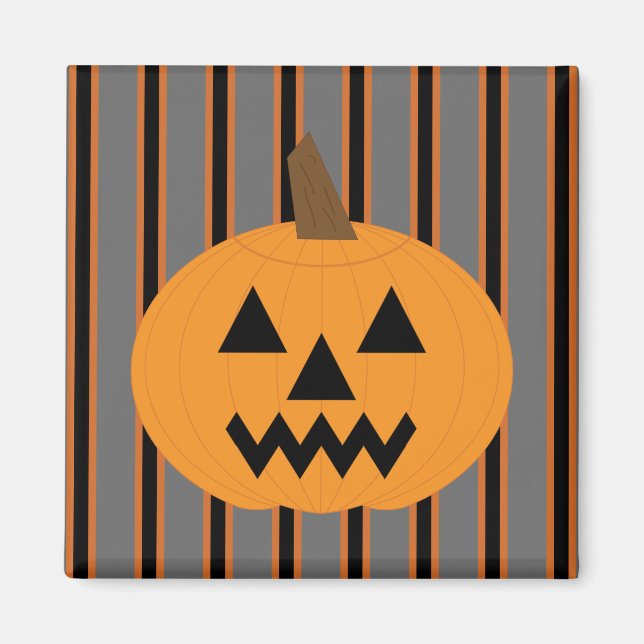 Fun and Fancy Halloween Pumpkins Magnet (Front)
