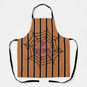 Fun and Fancy Halloween Spider Webs Apron