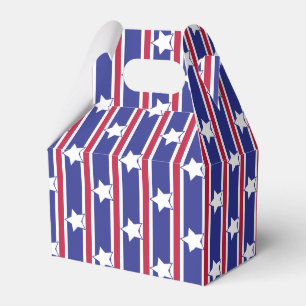 Fun and Fancy Patriotic Stars and Stripes Favour Box