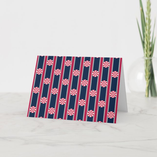Fun and Fancy Peppermint Candy Invitation (Front)