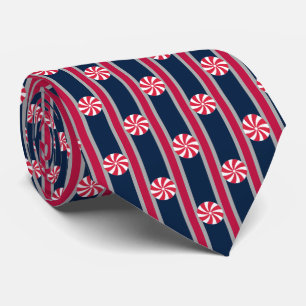 Fun and Fancy Peppermint Candy Tie