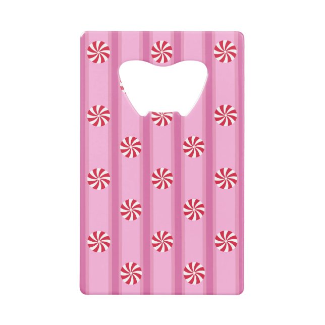 Fun and Fancy Pink Christmas Peppermint Candy (Front)