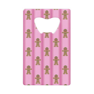 Fun and Fancy Pink Gingerbread Man