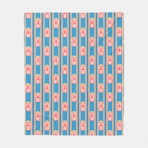 Fun and Fancy Popcorn Fleece Blanket
