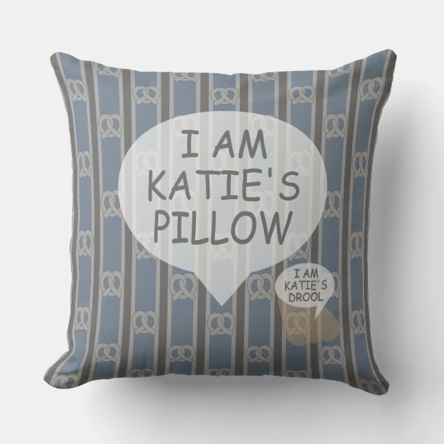 Fun and Fancy Pretzel Cushion (Front)