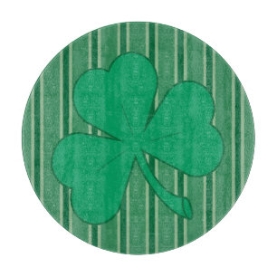 Fun and Fancy Shamrock Cutting Board