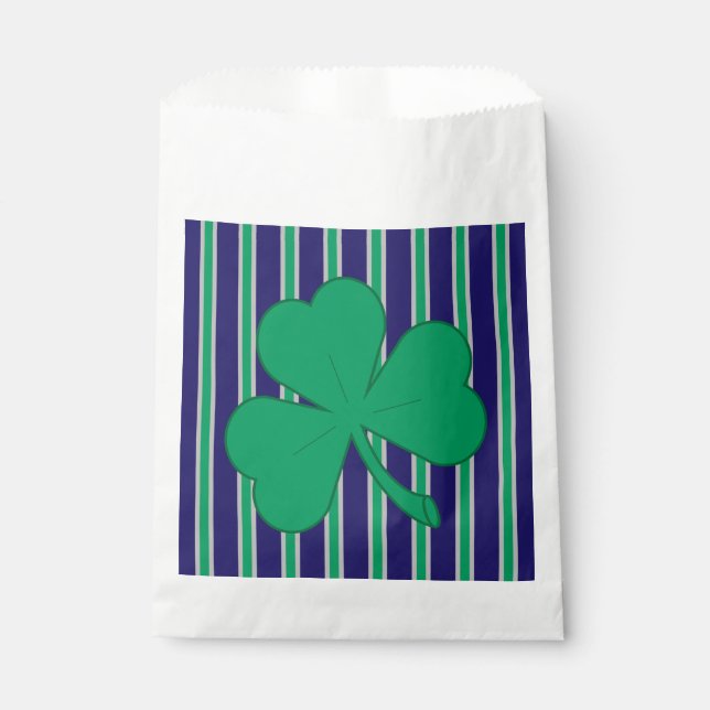 Fun and Fancy Shamrock Favour Bags (Front)